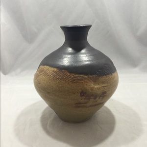 VTG  Icelandic Signed Pottery Vase